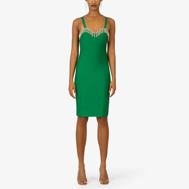 Kraimod Midikleid Bandagekleid rot(Image 6)