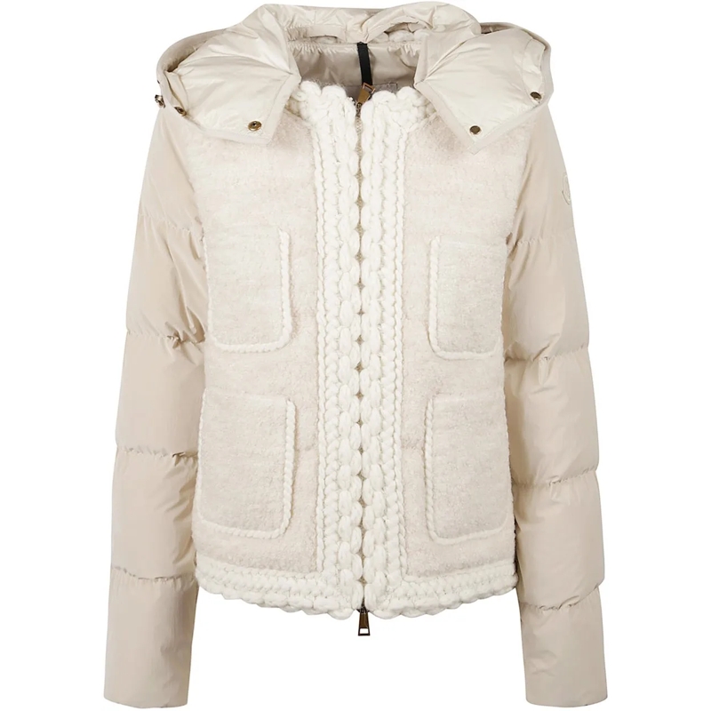 Moncler Veste de transition Ripaille Down Jacket Brown braun