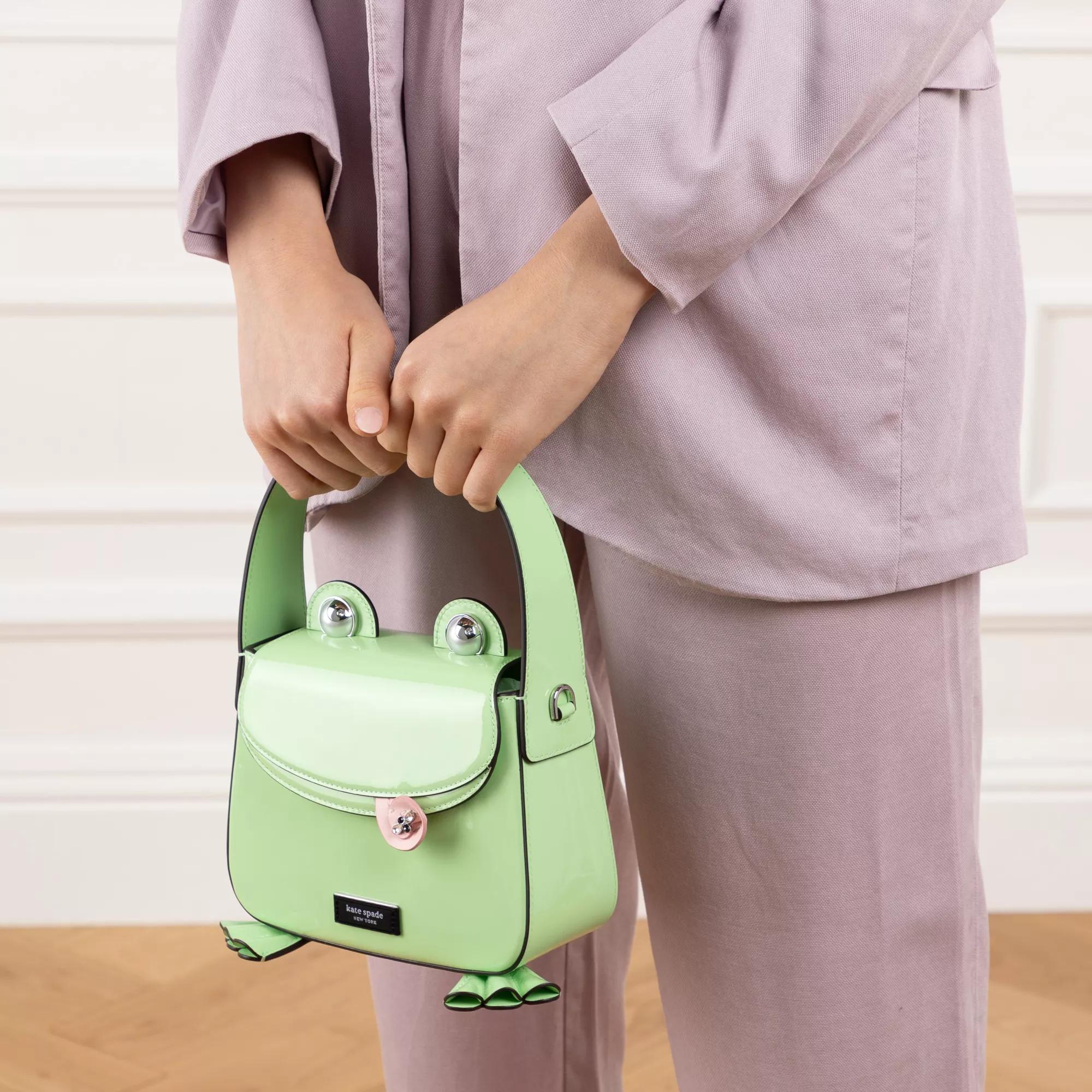 Kate spade new york Crossbody bags Lily Patent Leather 3D Frog in groen