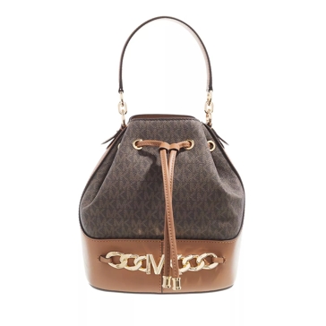 Michael Kors Medium Shoulder Brn Acorn Bucket Bag