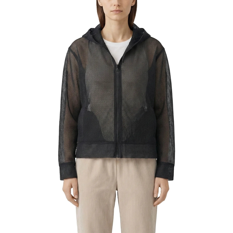 Lis Lareida Veste de transition Jacke aus Mesh schwarz(Image 2)