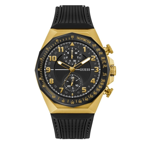 Guess Quarz-Uhr Quarz-Analoguhr D1 schwarz