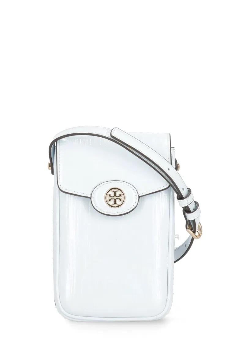 Tory Burch Handyhüllen - Robinson Celphone Case - Gr. unisize - in Blau - für Damen