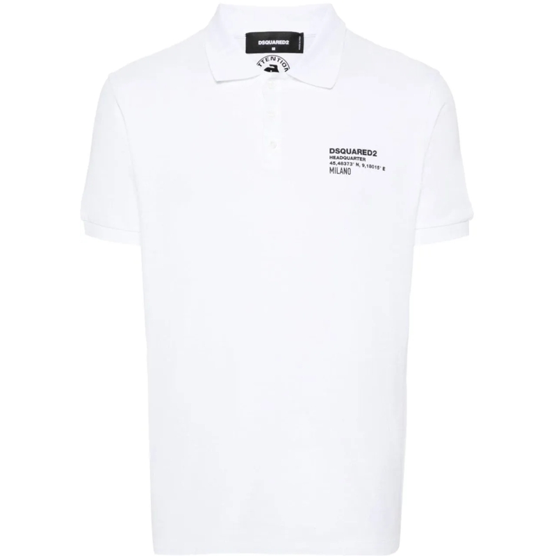 Dsquared2 Polohemd T-Shirts And Polos White weiß