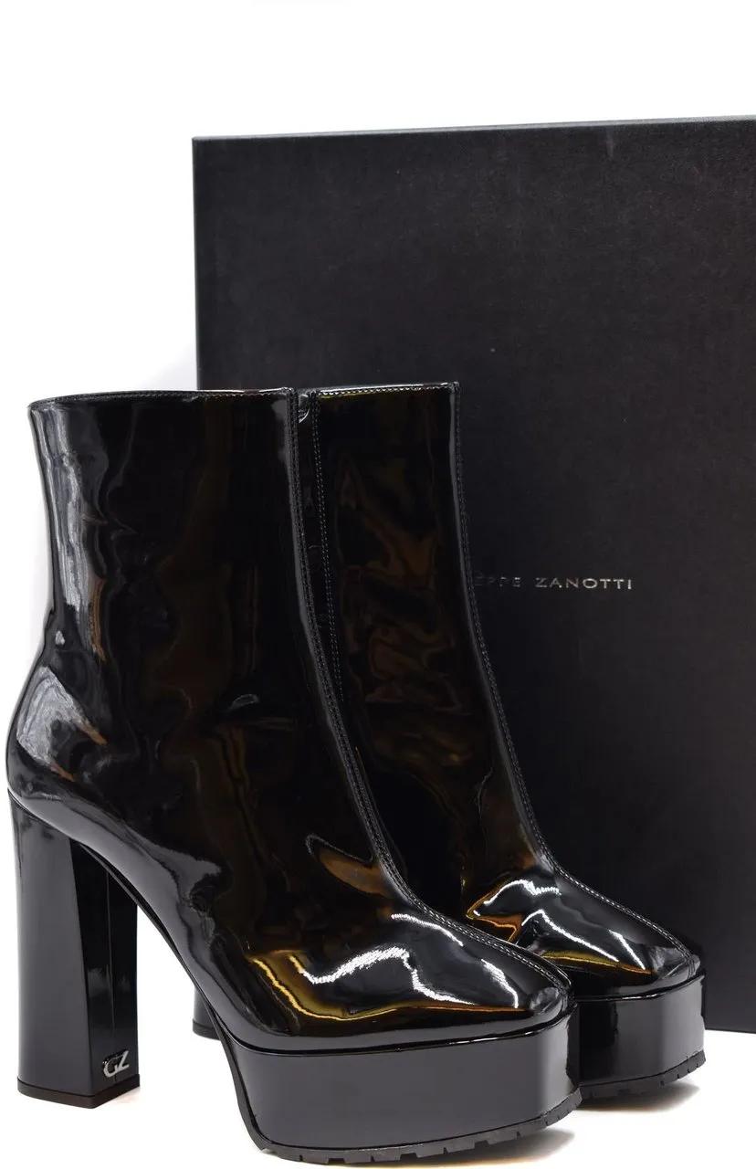 Thumbnail - Giuseppe Zanotti Stiefel - Booties Black - Gr. 38,5 (EU) - in Schwarz - für Damen