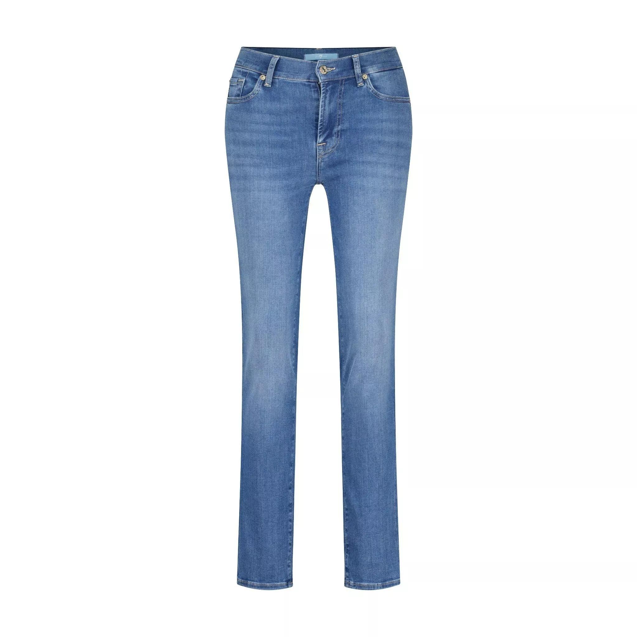 Thumbnail - Seven for all Mankind - Slim-Fit Jeans Roxanne 47702211264858 - Größe 32 - black