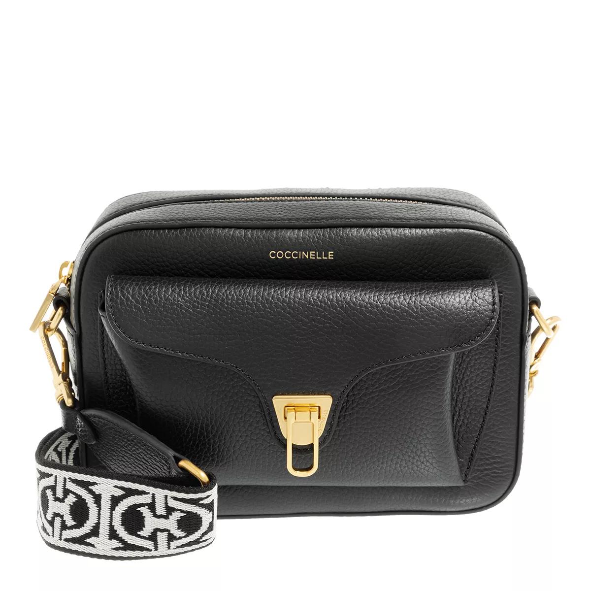 Coccinelle Women's Black Crossbody Bags - Beat Soft Ribb - Crossbody Bags For Unisize