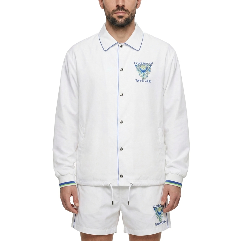 Casablanca Veste de transition Leichte Jacke mit Print weiß(Image 2)