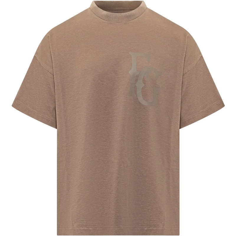 FEAR OF GOD T-shirt T-shirt con Stampa Logo taupe