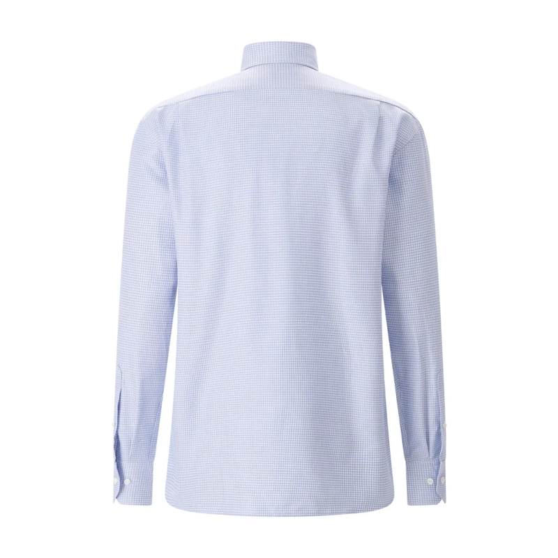 STENSTRÖMS Hemd Regular-Fit Hemd aus Baumwolle blau(Image 2)