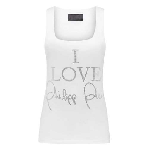 Philipp Plein Top Tanktop weiss