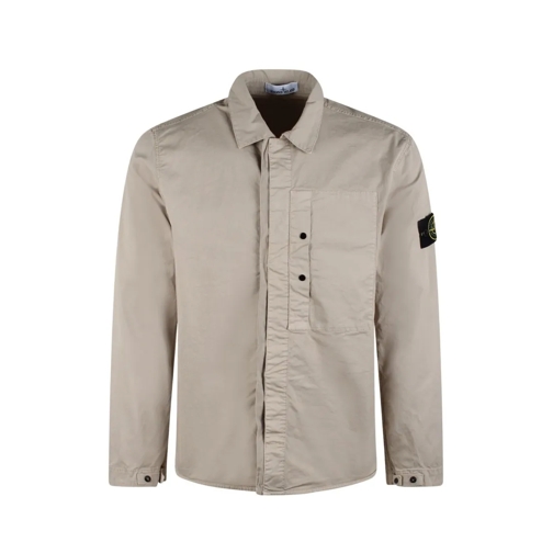 Stone Island Veste de transition Overshirt Jacket Neutrals