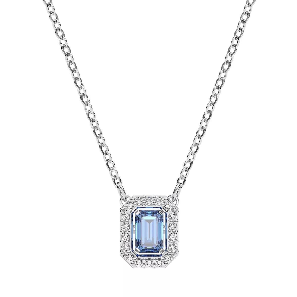 Swarovski Halskette - Millenia Octagon cut Rhodium plated - Gr. unisize - in Silber - für Damen