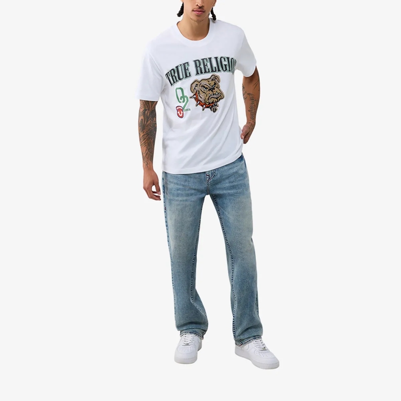 True Religion Jeans - Modell: Bobby- Baggy Jeans- Comfort Fit- Farb blau(Image 2)