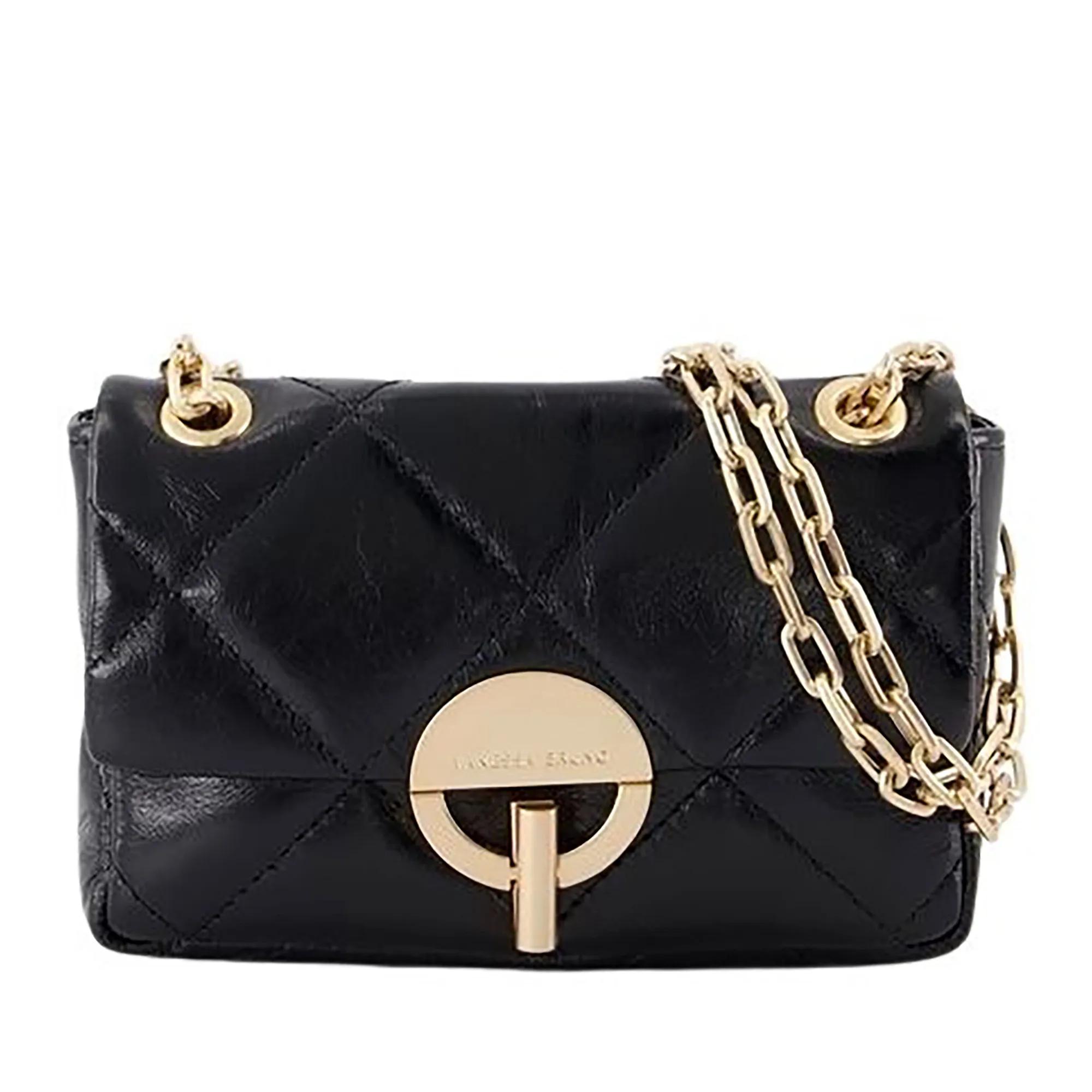 Vanessa Bruno Nano Moon Bag- Vanessa Bruno Leather Black Black
