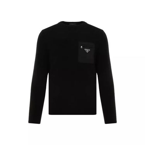 Prada  Black Wool Sweater Black