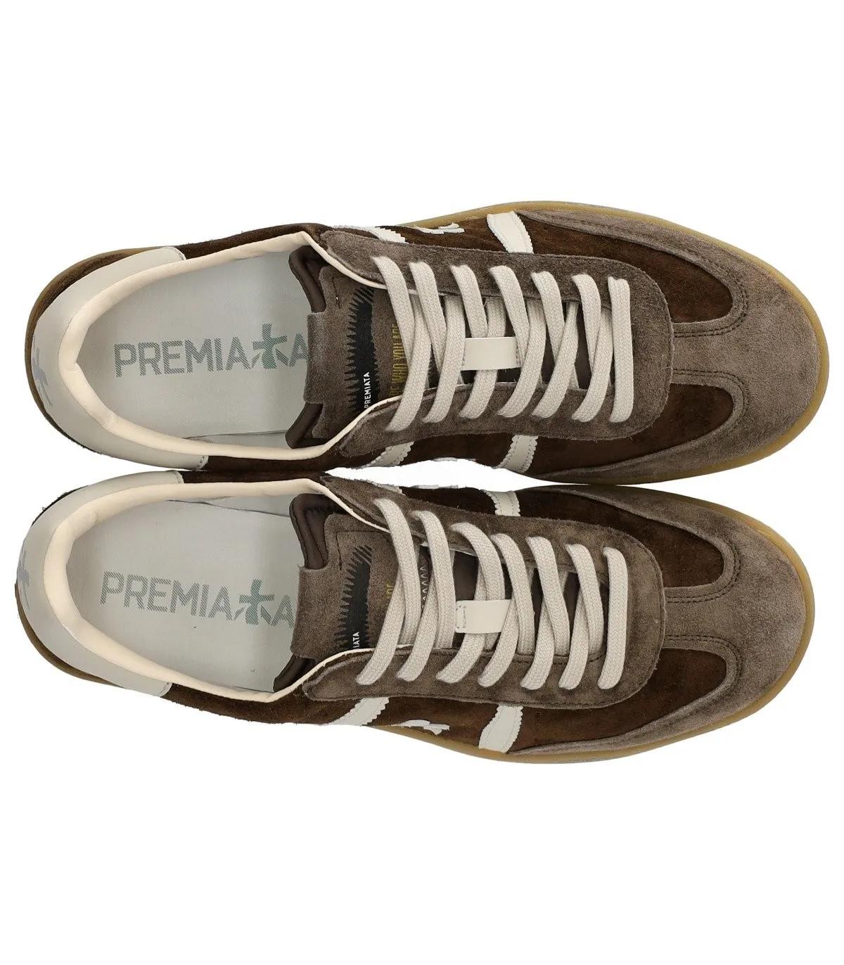 Premiata Low-Top Sneaker - PREMIATA BONNIE 6899 SNEAKER - Gr. 41 (EU) - in Braun - für Damen