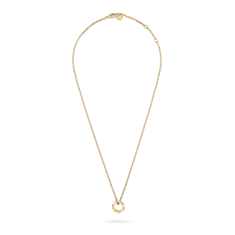 Philipp Plein Mittellange Halskette Necklace The Plein Cuff gold
