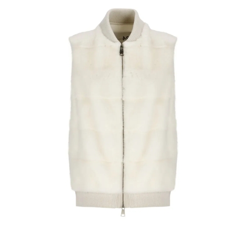 Manzoni 24  Mink Vest Neutrals