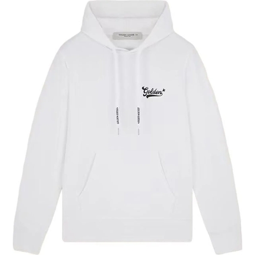 Golden Goose  Golden Goose Journey Hoodie Sweatshirt weiß