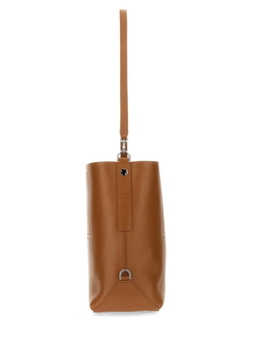 Hogan Hobo bags "Hocket" Medium Hobo Bag in bruin