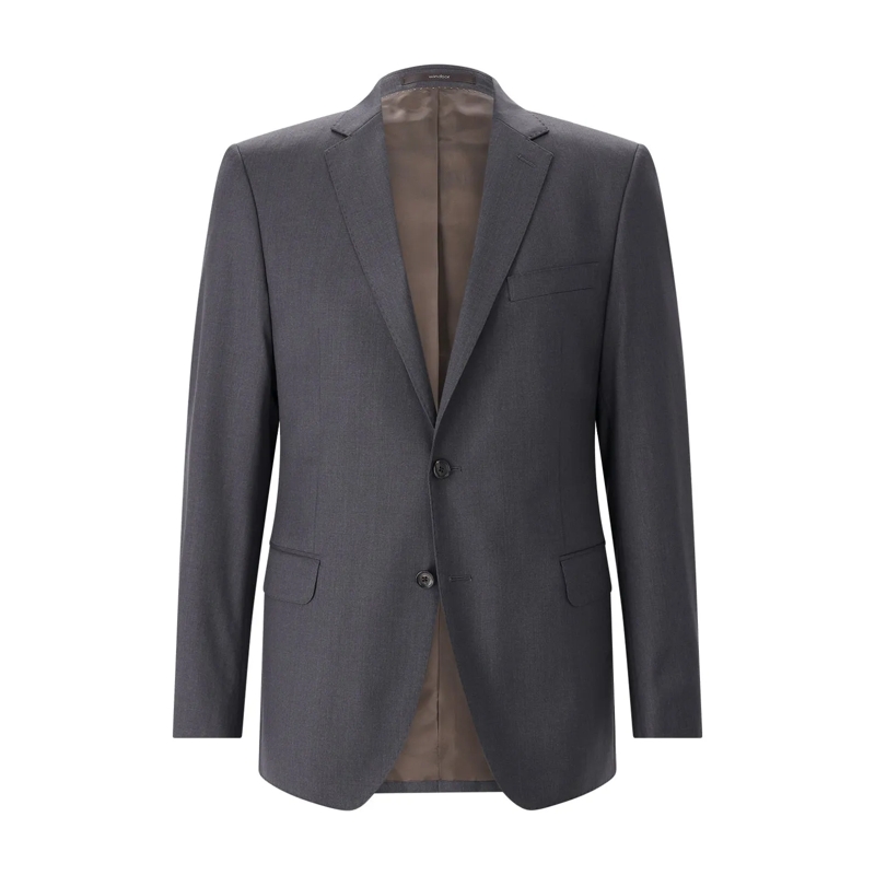 windsor. Anzugjacke Sakko aus Wolle schwarz(Image 5)
