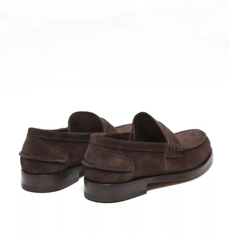Thumbnail - Green George Loafer - Ebony Suede Moccasin - Gr. 40,5 (EU) - in Braun - für Damen