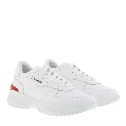 Dsquared2 Lace Up Low Top Sneakers White Low-Top Sneaker