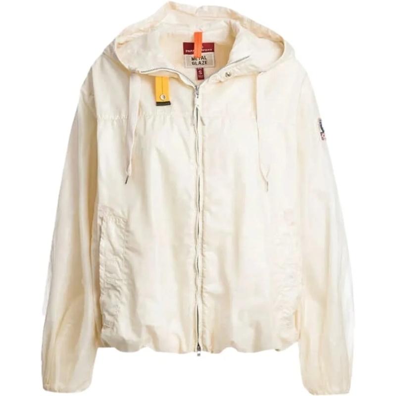 Parajumpers Übergangsjacke Carmen Hooded Jacket With Voluminous Sleeves Neutrals