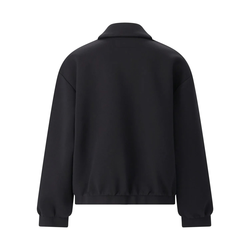 Max Mara Doudoune Bomberjacke Dzebra aus Jersey schwarz(Image 2)