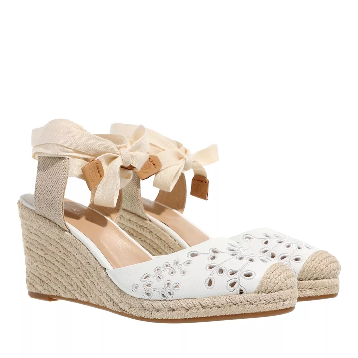 White lace best sale espadrille wedges