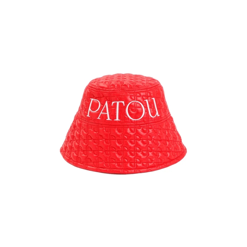 Patou Hut Red Ski Slope Bucket Hat Red