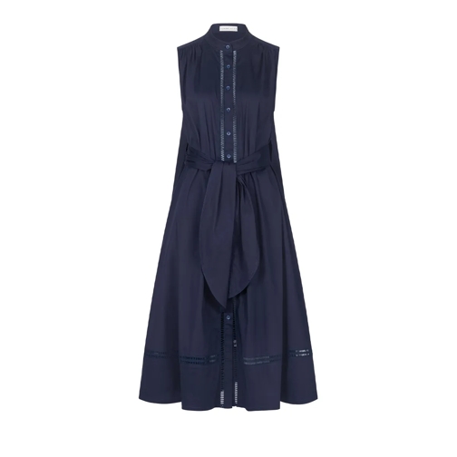 Claire Luise Midi-Kleider Kleid blau