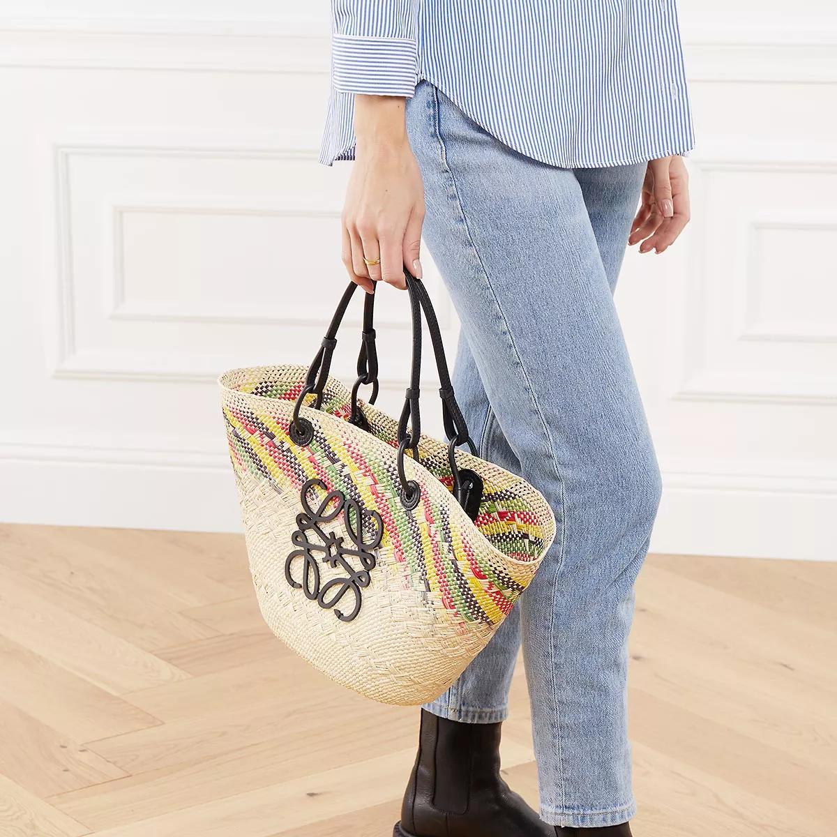 Loewe Hobo bags Anagram Basket Rainbow Bag in beige