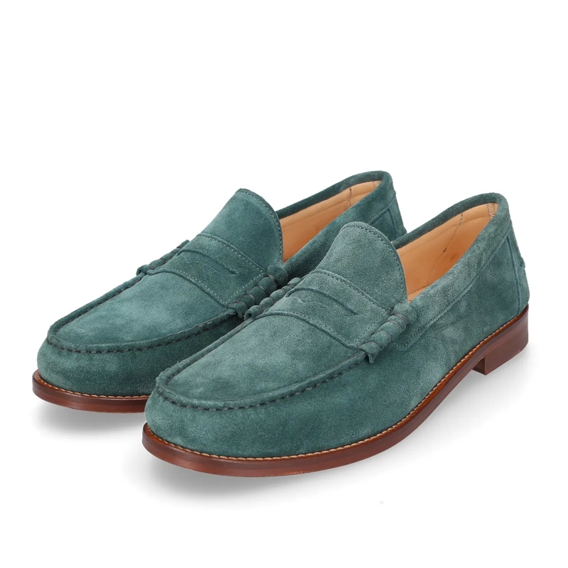 Henry Stevens Loafer Loafer Riley M PL petrol(Image 2)