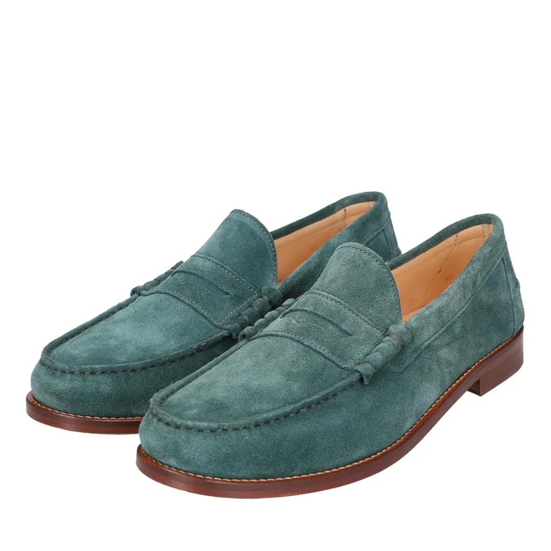 Henry Stevens Loafer Loafer Riley M PL petrol(Image 2)