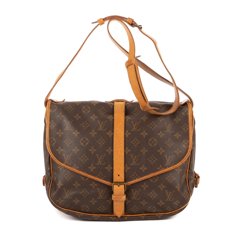 Louis Vuitton Crossbody Bag Saumur GM braun