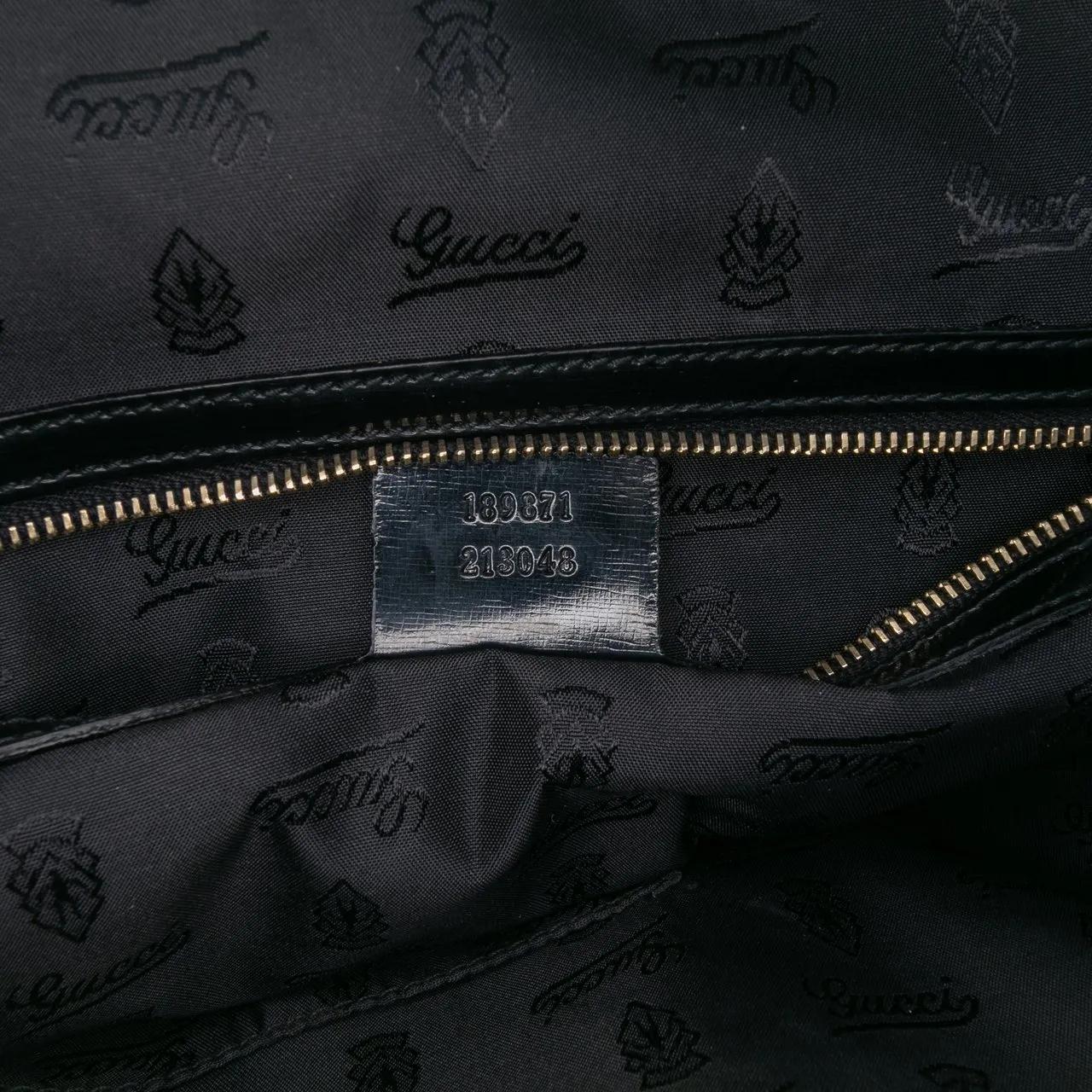 Thumbnail - Gucci Hobo Bags - Dialux Pop Coated Canvas Bamboo Top Handle Bag - Gr. unisize - in Grün - für Damen