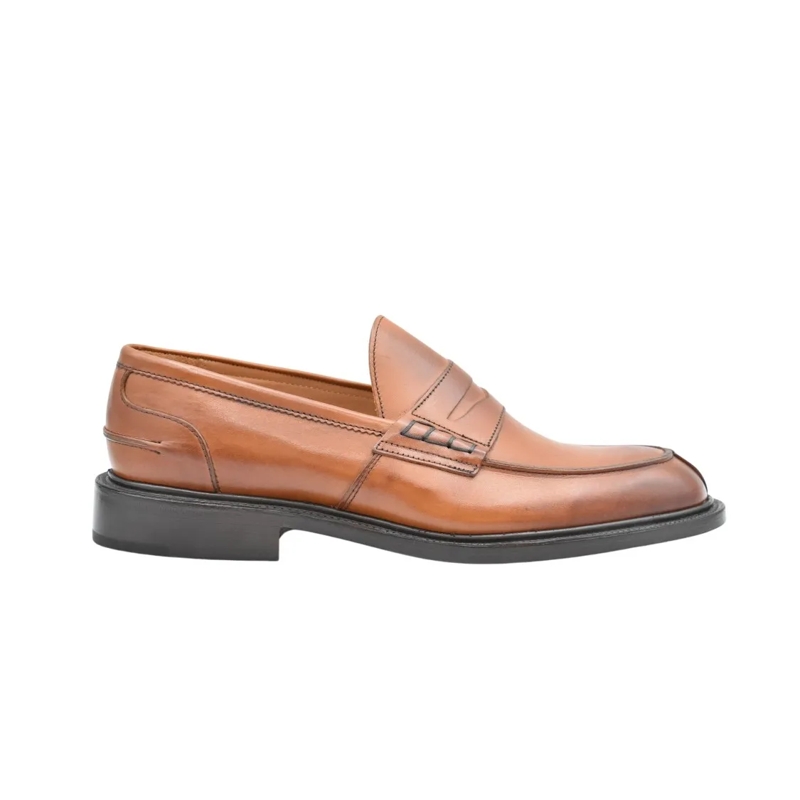 Tricker's Loafer Brown Flat Shoes Brown