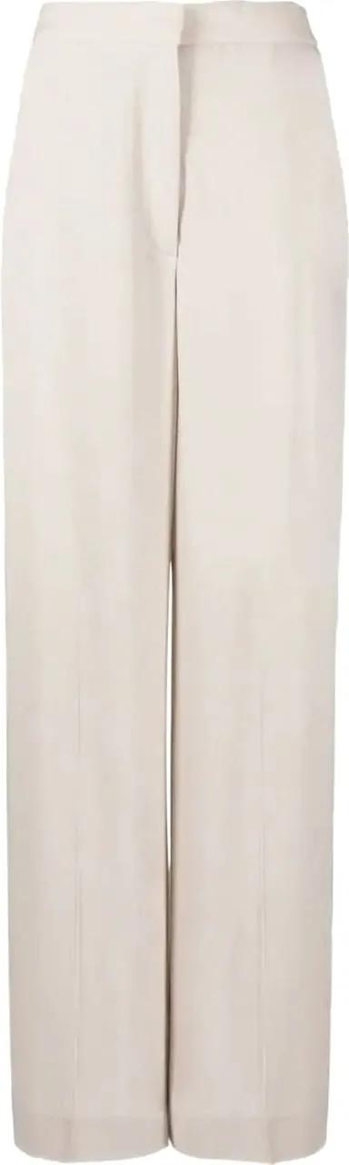 Thumbnail - Fabiana Filippi - Wide-Leg Trousers With Tailored Fit - Größe 40 - beige