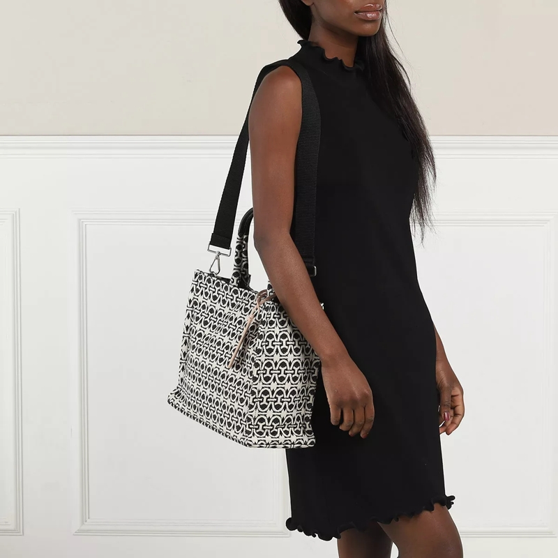 Coccinelle Sac à provisions Never Without Bag Monogra Multi Noir(Image 3)