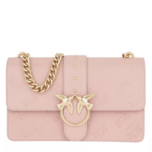 Pinko Love Imprime Shoulder Bag Rosa Chintz Satchel