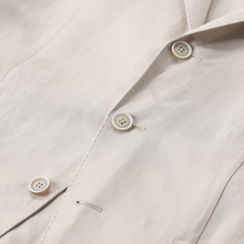 Eleventy Anzugjacke Anzugsakko aus Leinen-Mix beige(Image 9)