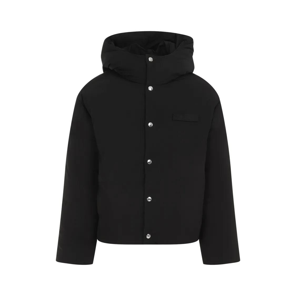 Jacquemus - Black La Doudoune Down Jacket - Größe 48 - schwarz