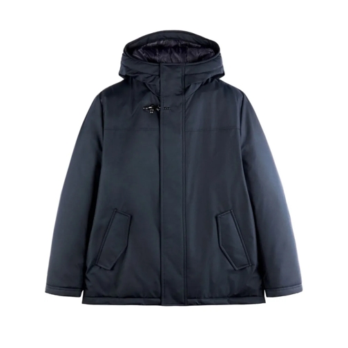 Fay Parka-Mäntel Blue Double Front Caban Jacket Blue