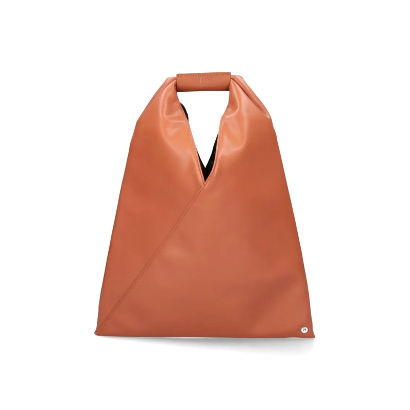 MM6 Maison Margiela Fourre-tout "Japanese" Small Tote Bag Brown Brown