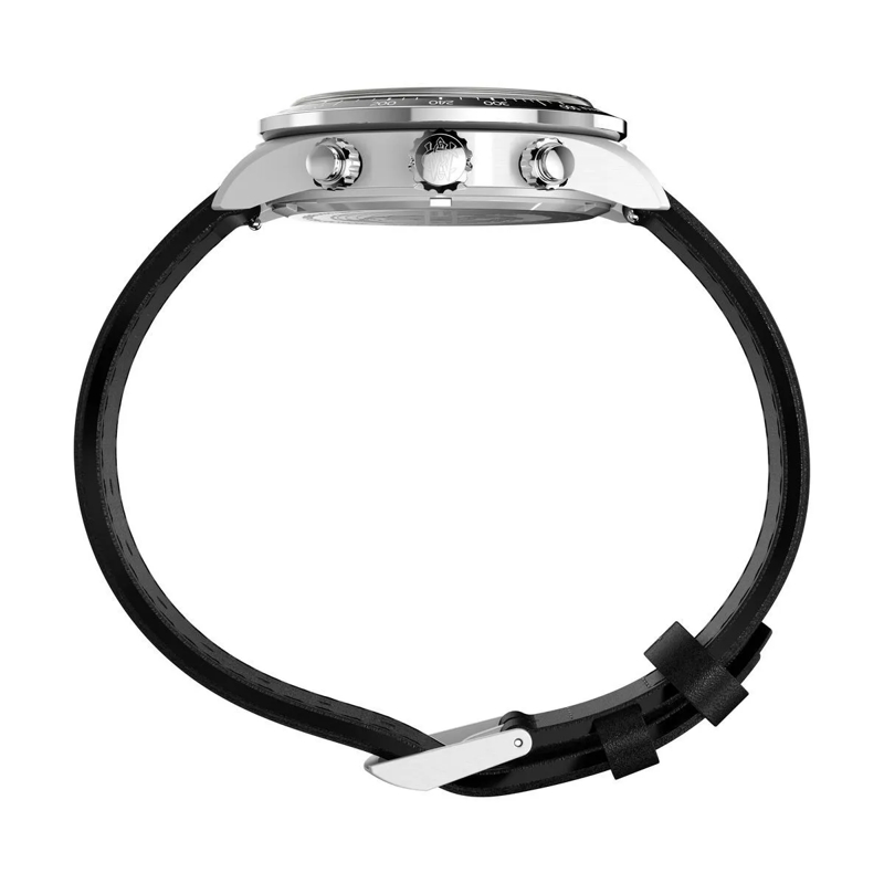 Timex Quarzuhr Quarz-Chronographenuhr Waterbury Heritage schwarz(Image 2)