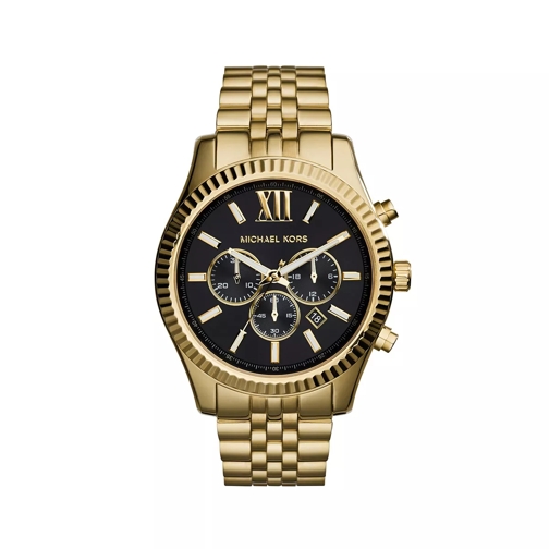Michael Kors MK8286 Gents Lexington Watch Gold Cronografo