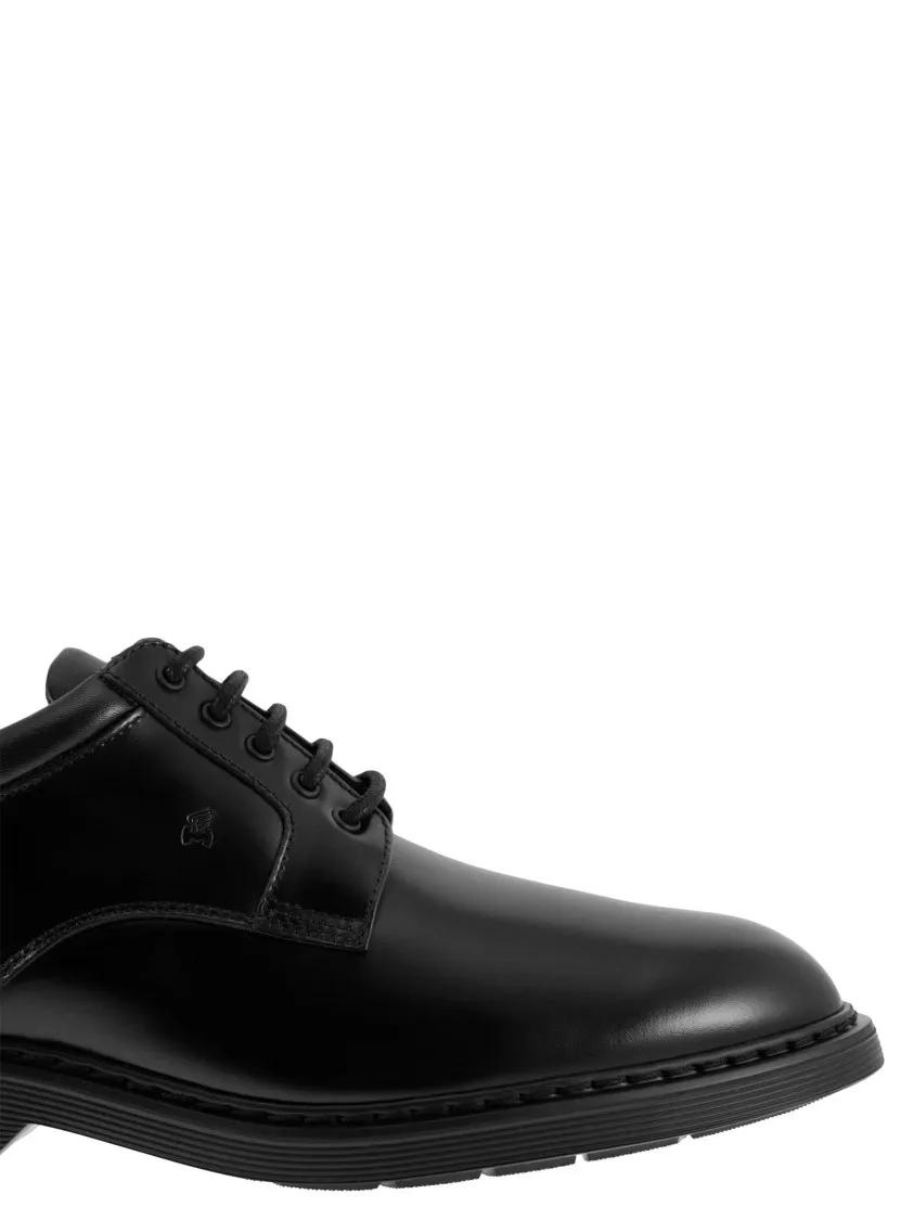 Thumbnail - H576 - Derby Lace-Ups With Rubber Bottom - Gr. 8_5 - in Schwarz