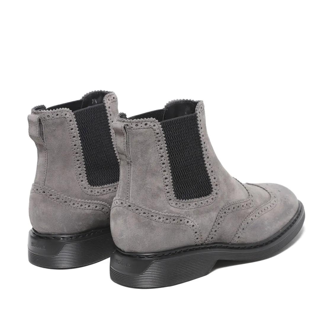 Thumbnail - Hogan Stiefel - Beatles Model Ankle Boot - Gr. 8 - in Grau - für Damen